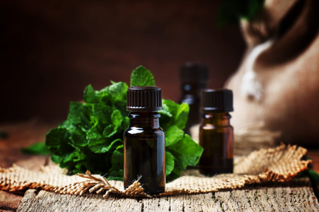 using peppermint oil